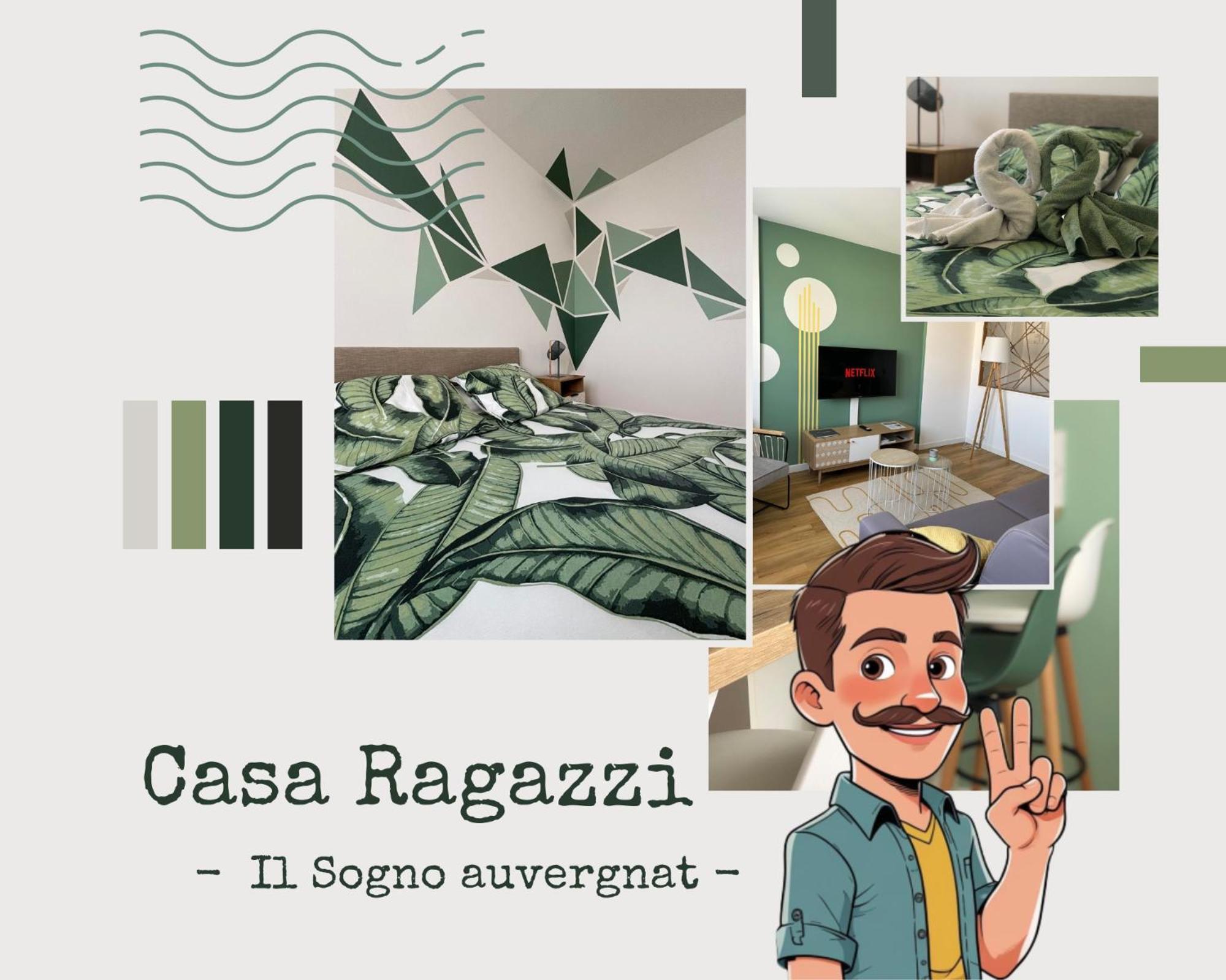 Casa Ragazzi - Meuble De Tourisme Classe 2 Etoiles - Refait A Neuf - Calme - Parking Gratuit A Proximite Lempdes Dış mekan fotoğraf